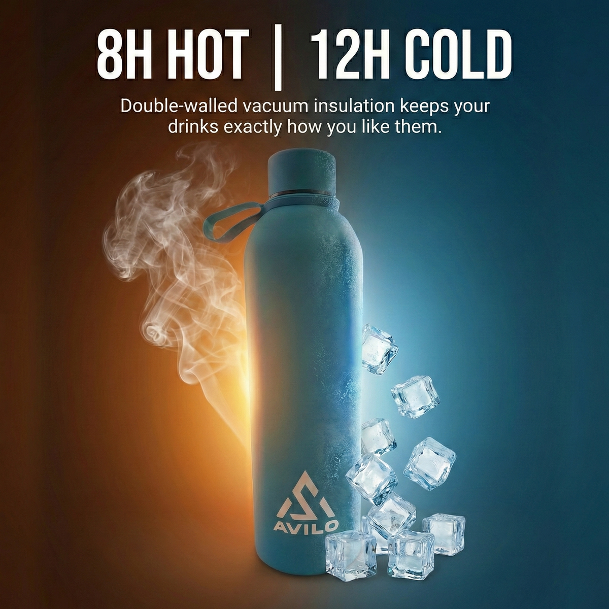 12 hours cold, 8 hours hot