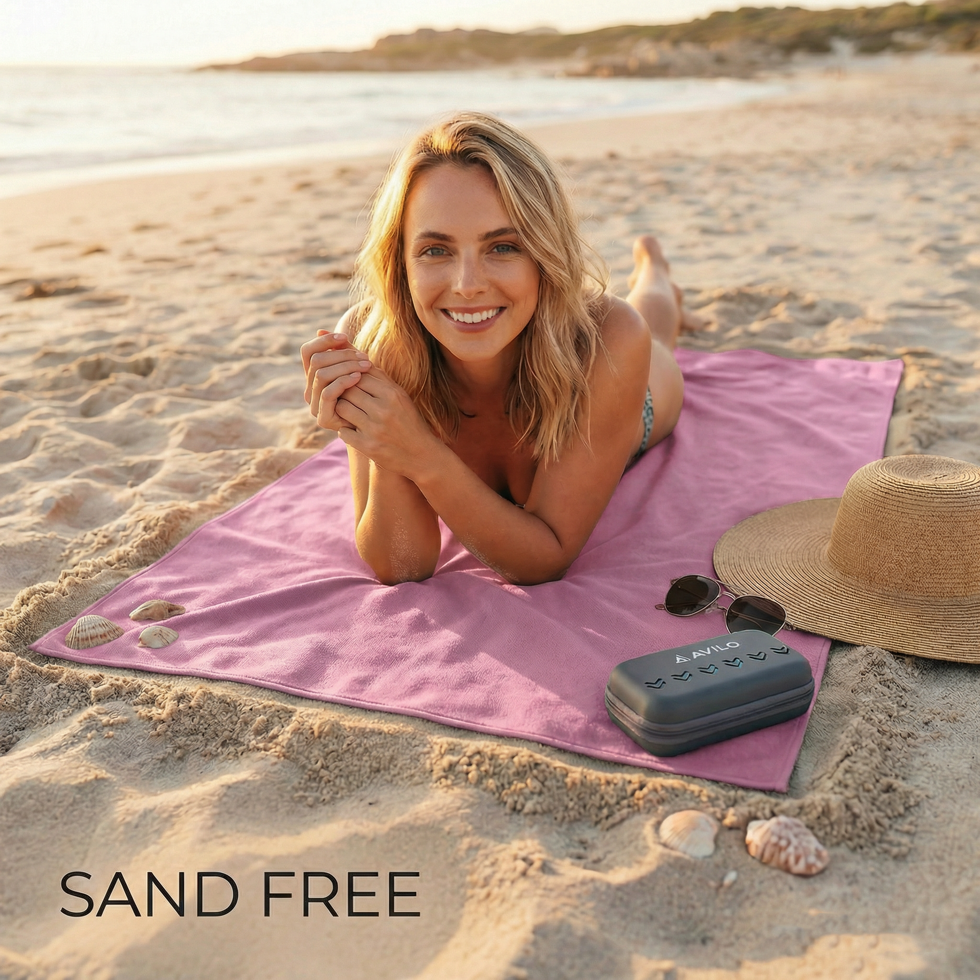 Microfibre Travel Towel | Quick-Dry, Compact | Avilo SA